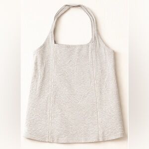 American Eagle Outfitters Gray Crop Top